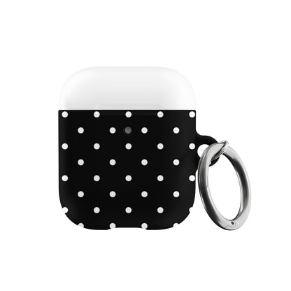 White Mini Dots AirPods Case