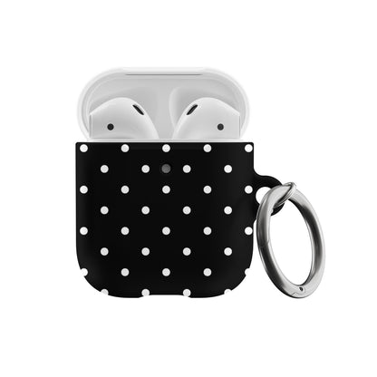 White Mini Dots AirPods Case