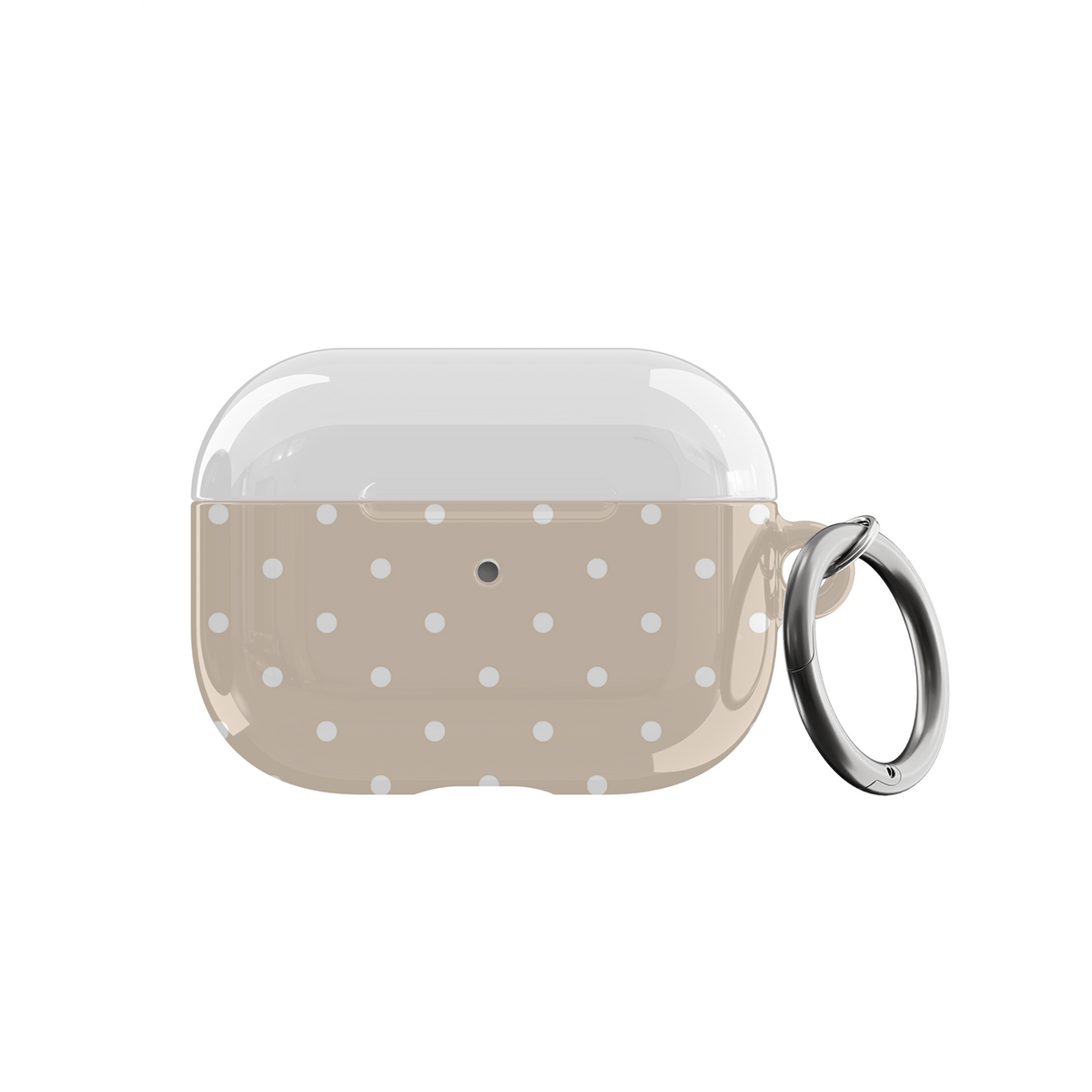 Beige Mini Dots AirPods Case