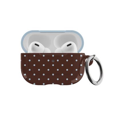 Blue Latte Mini Dots AirPods Case