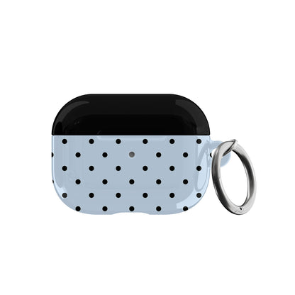 Blue Mini Dots AirPods Case
