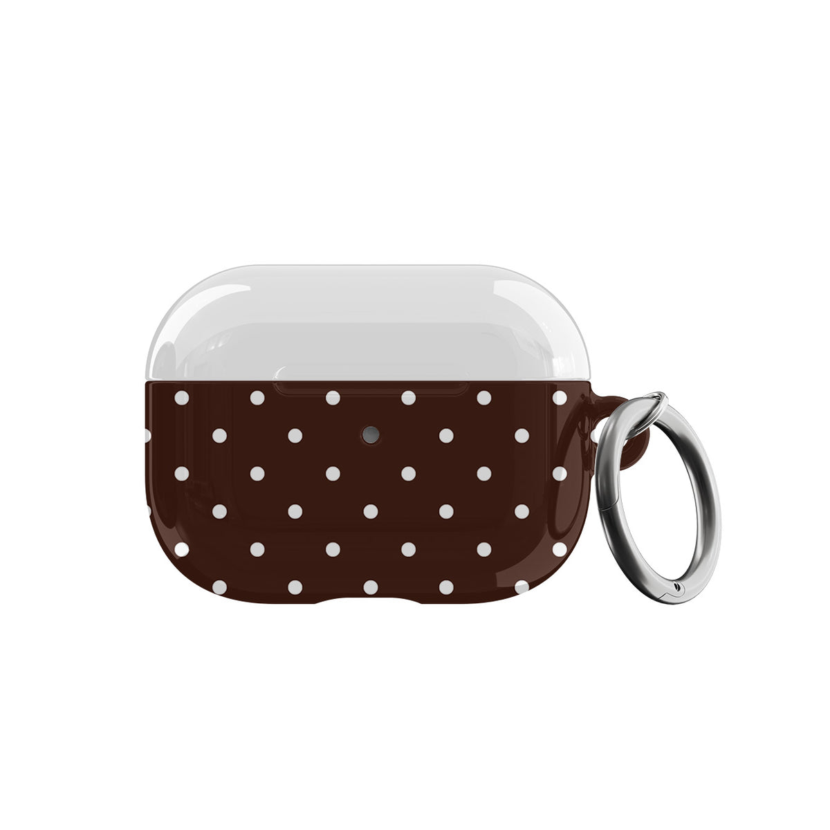 Mocha Mini Dots AirPods Case