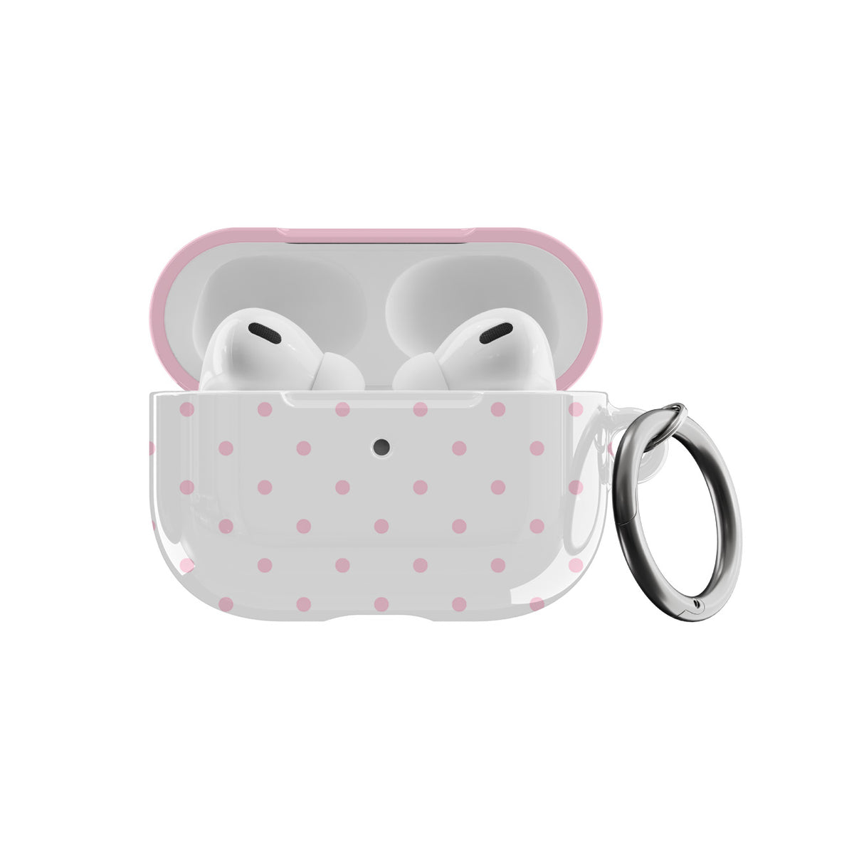 Pink Clouds Mini Dots AirPods Case