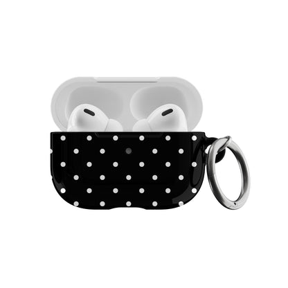 White Mini Dots AirPods Case