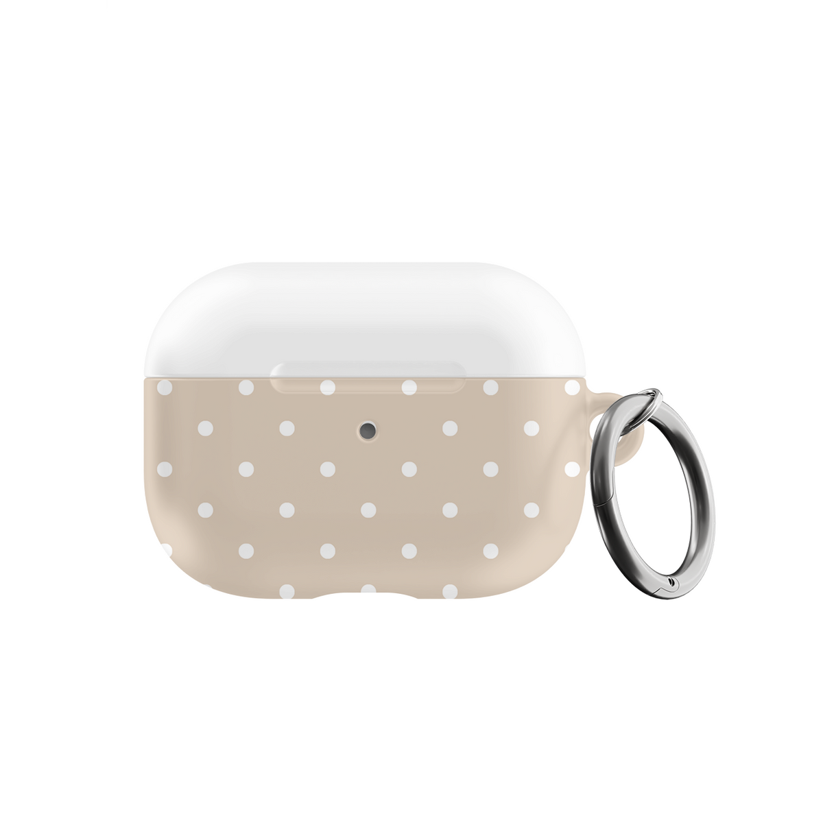 Beige Mini Dots AirPods Case