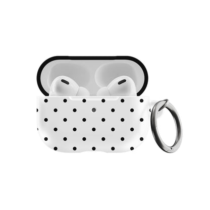 Black Mini Dots AirPods Case