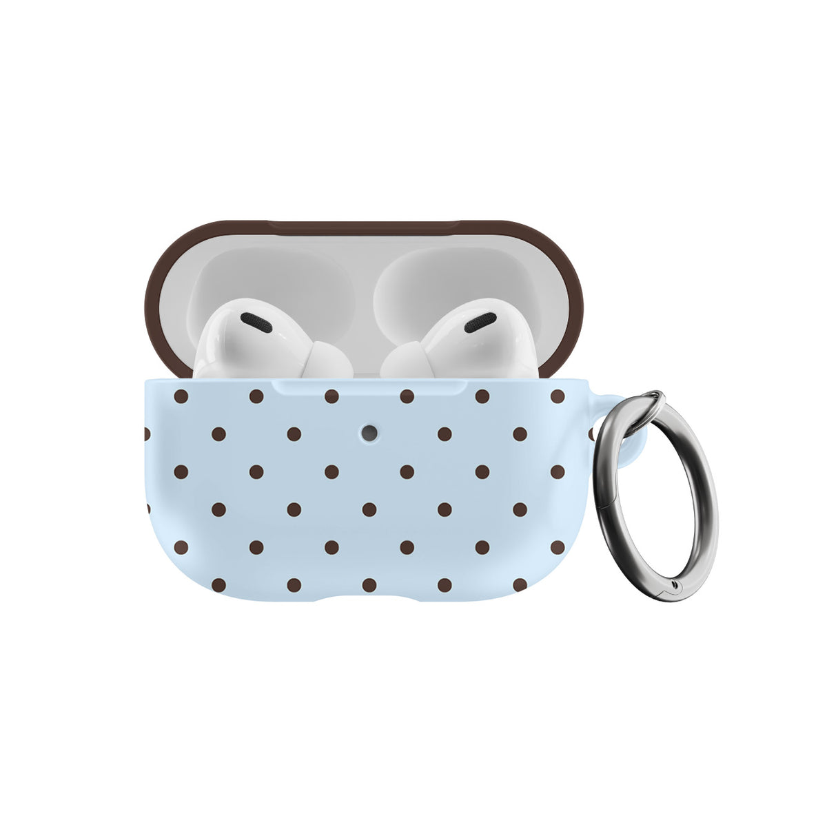 Blueberry Mocha Mini Dots AirPods Case