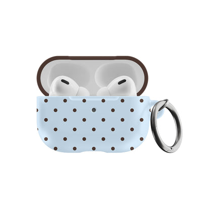 Blueberry Mocha Mini Dots AirPods Case