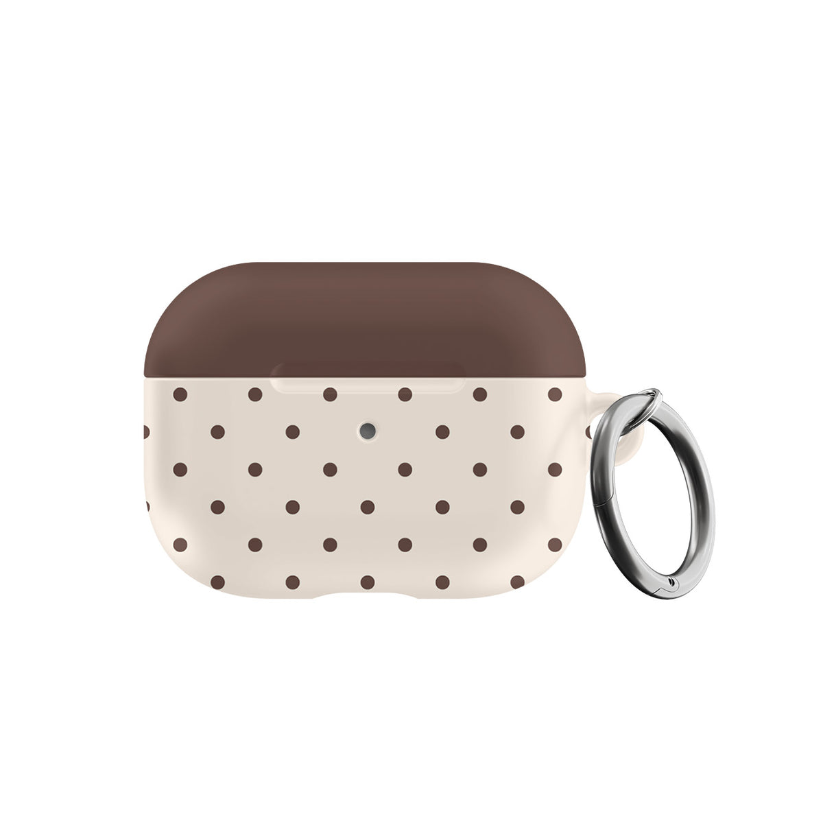 Brown Mini Dots AirPods Case