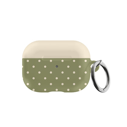 Green Mini Dots AirPods Case