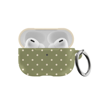 Green Mini Dots AirPods Case