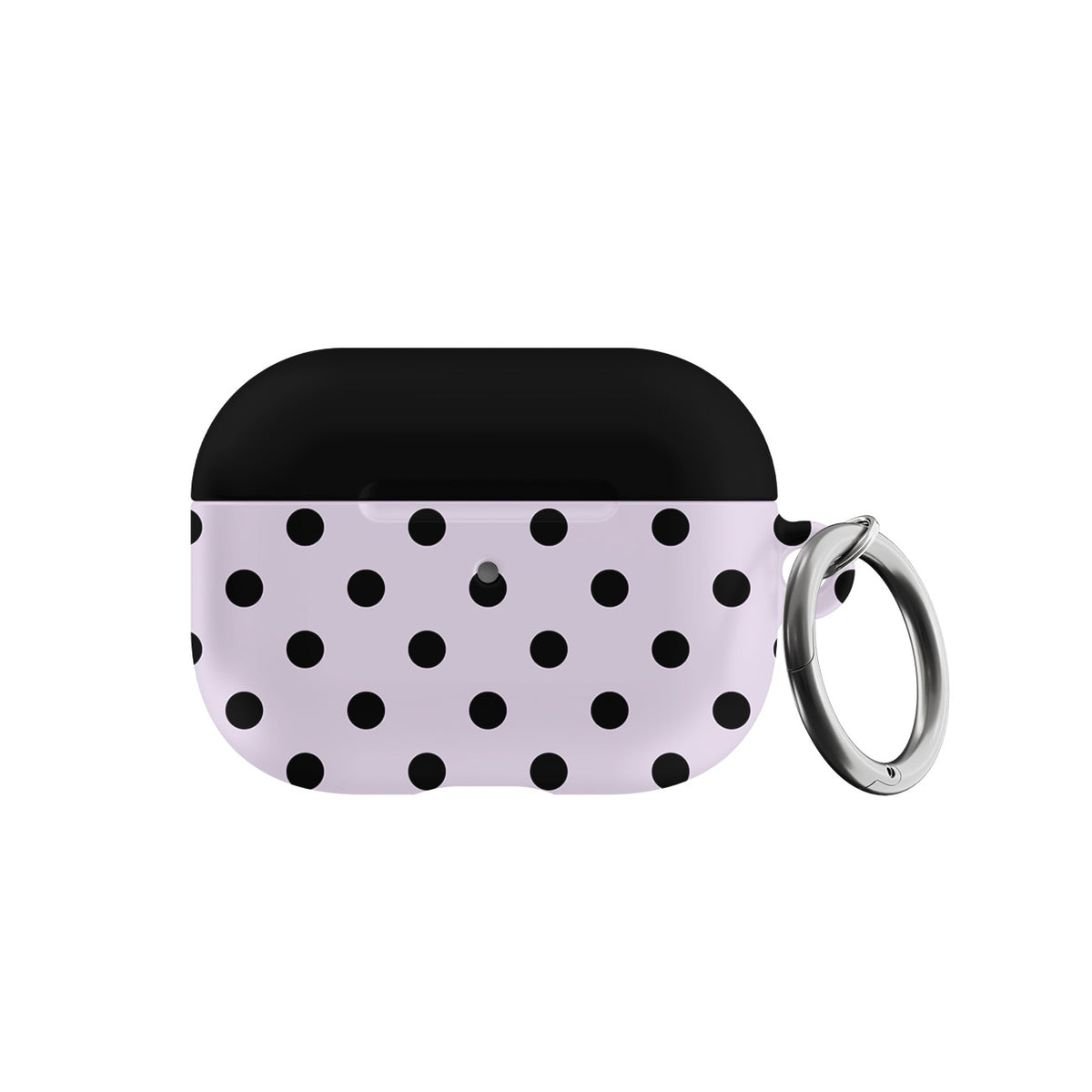 Lilac Polka Dots AirPods Case