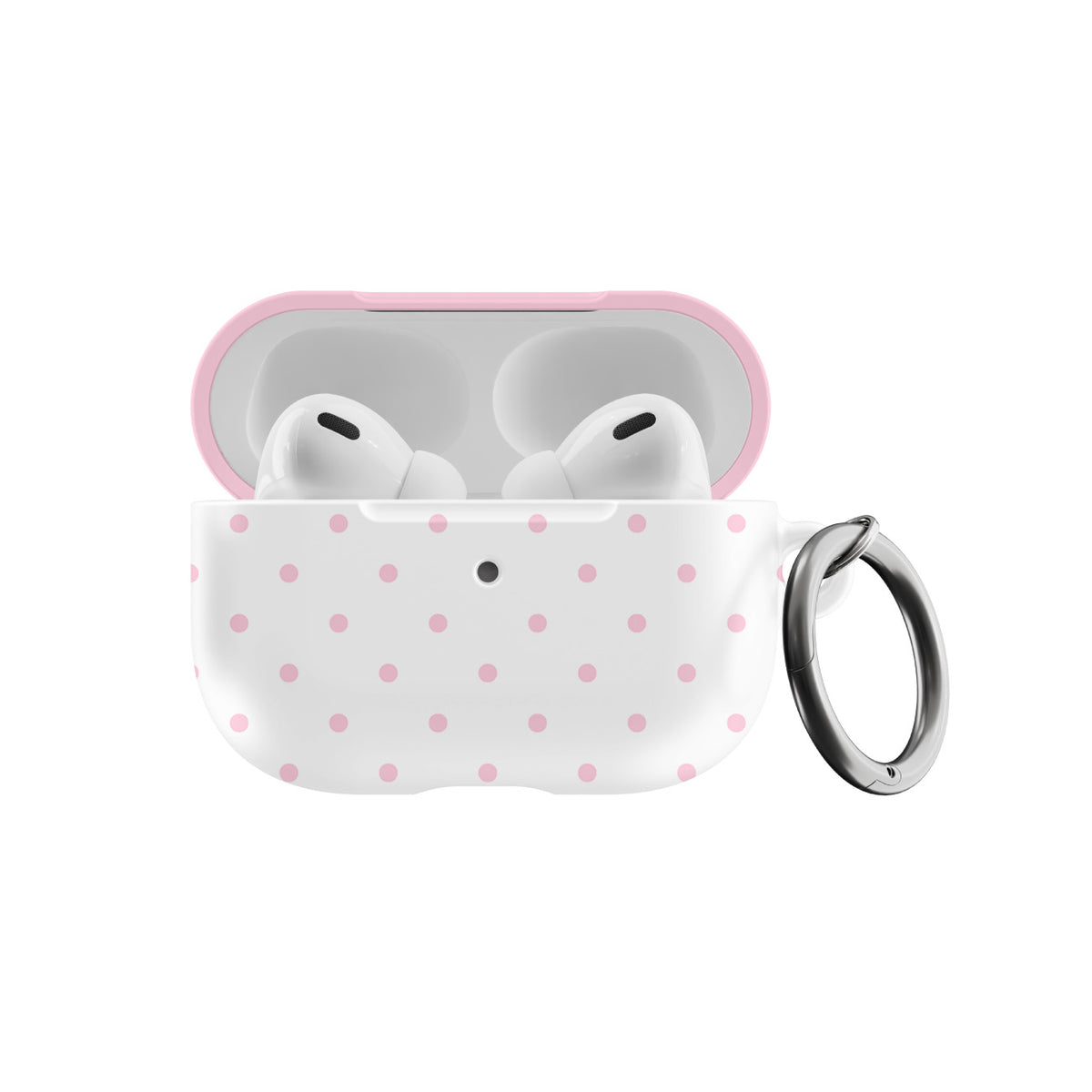 Pink Clouds Mini Dots AirPods Case