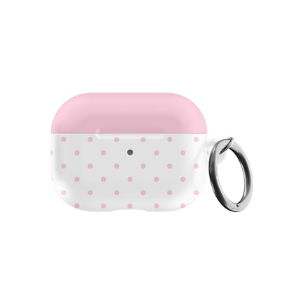 Pink Clouds Mini Dots AirPods Case