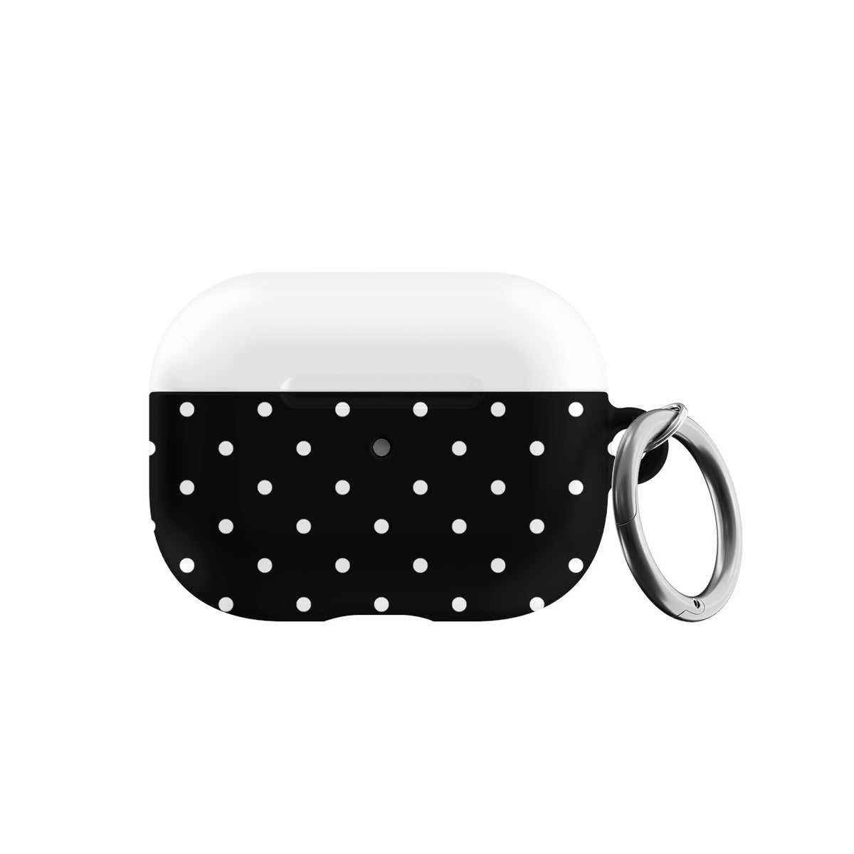 White Mini Dots AirPods Case
