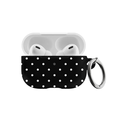 White Mini Dots AirPods Case