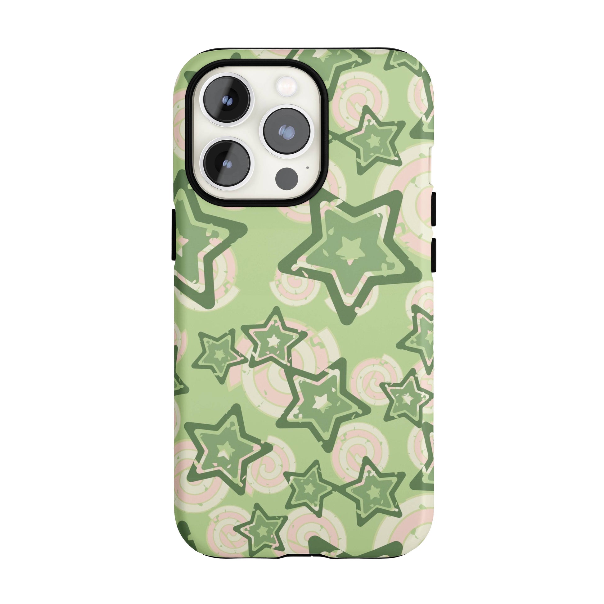 Y2K Green Star iPhone Case – Stella Cases Y2K Green Star iPhone Case – Stella Cases