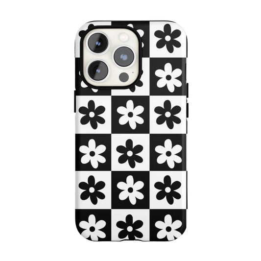 Black & White Garden iPhone Case