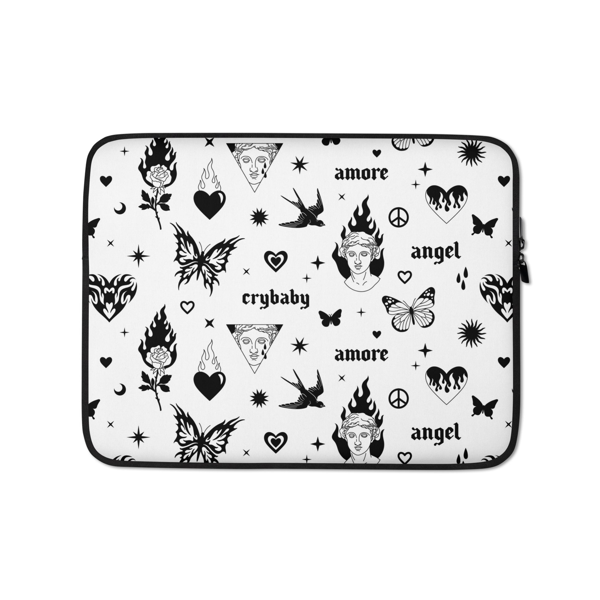 Y2K Angel Heart Macbook Sleeve – Stella Cases - Main Image