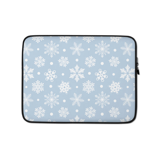 Snowflakes Macbook Sleeve 13″