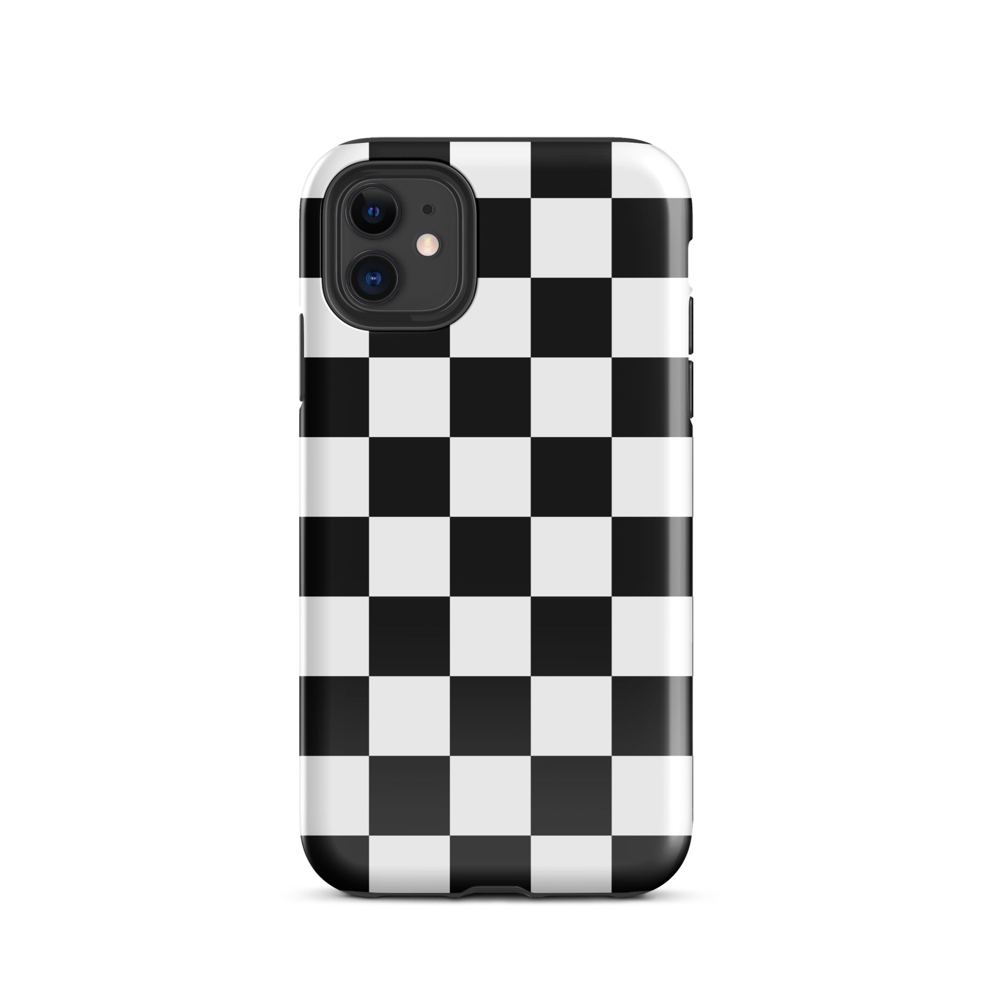 Checkered iPhone Case iPhone 11 Glossy