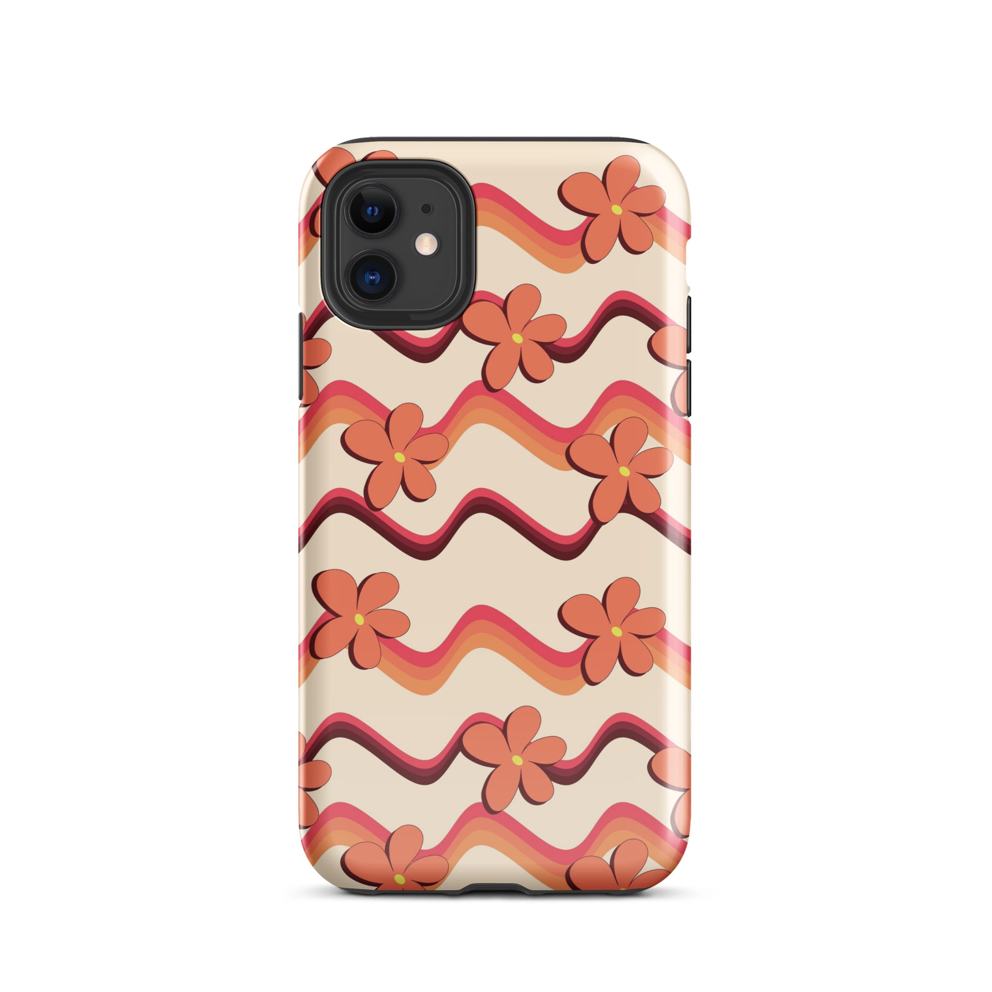 Vintage Flowers iPhone Case iPhone 11 Glossy