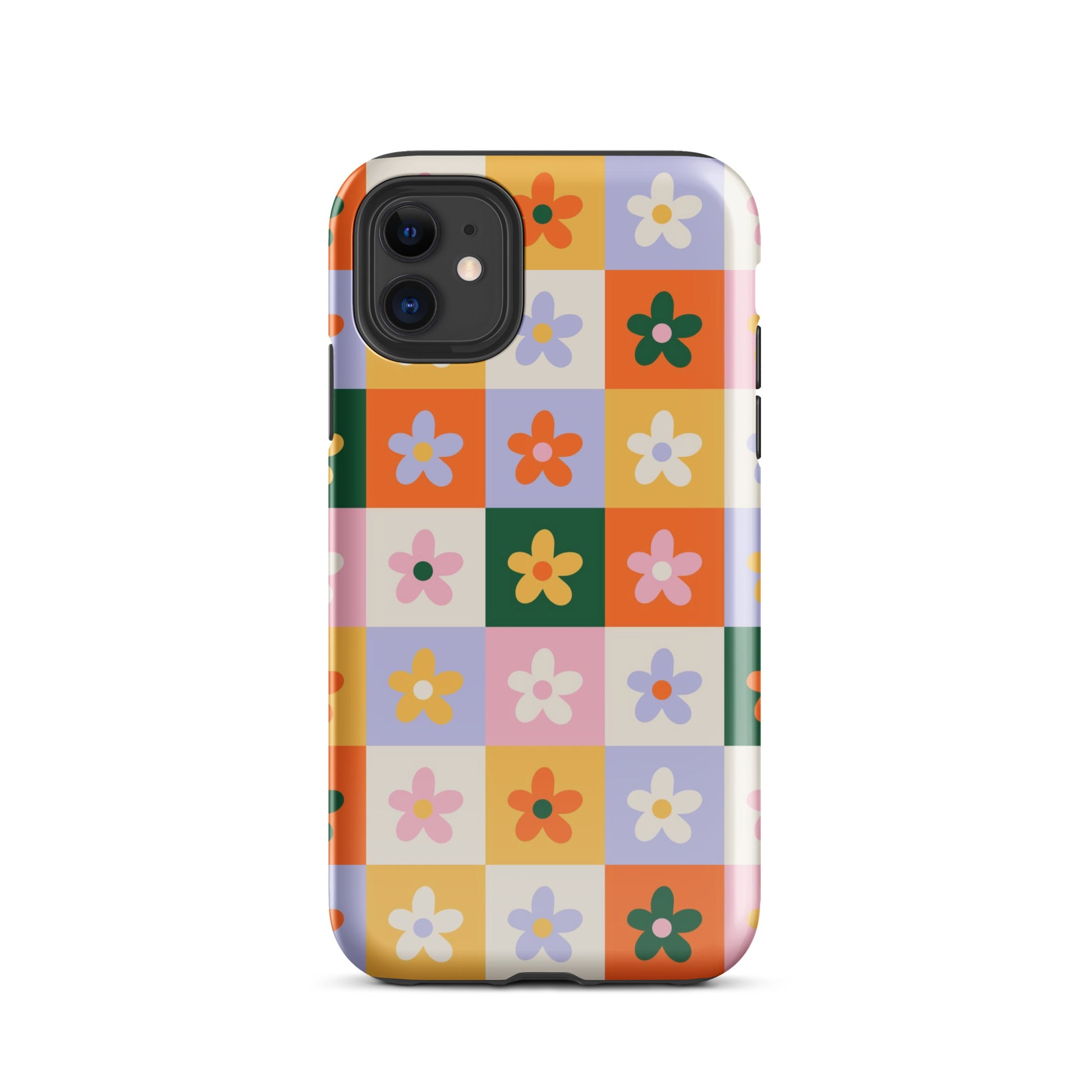 Patchwork Flowers iPhone Case iPhone 11 Glossy