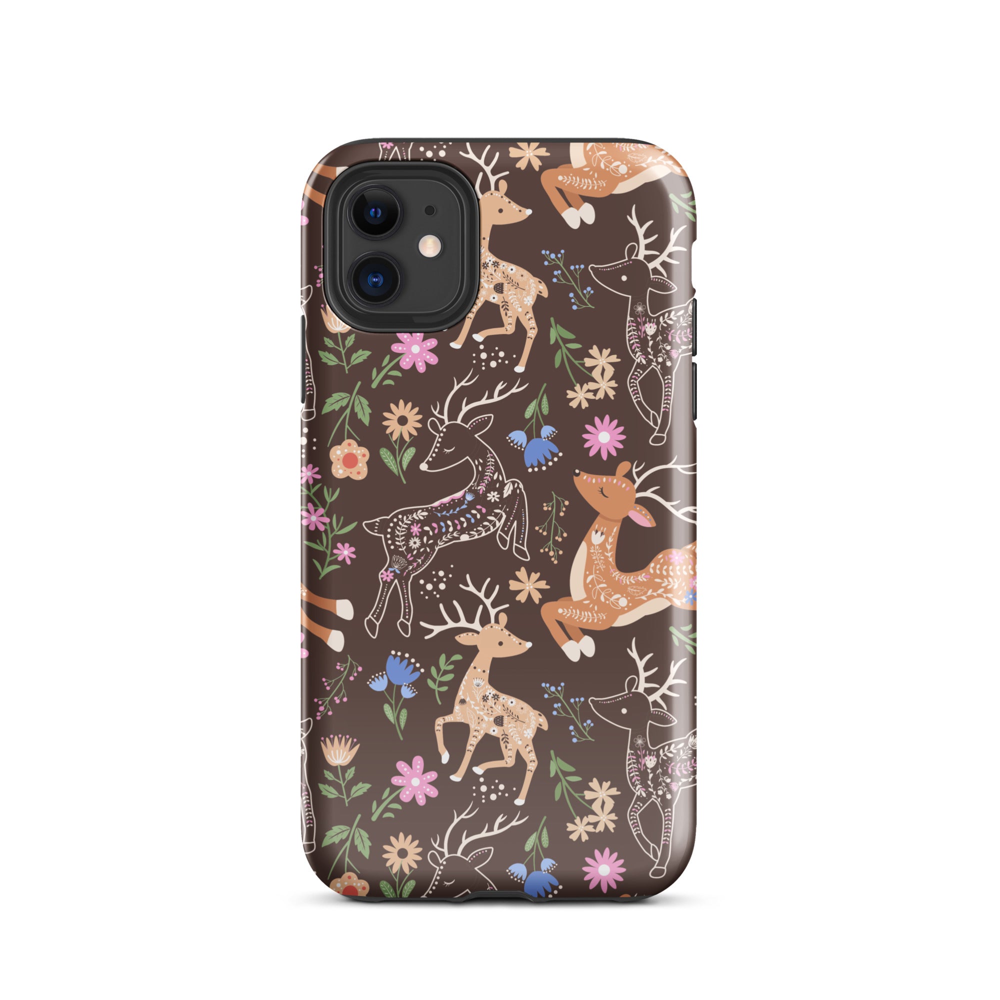 Deer Meadow iPhone Case iPhone 11 Glossy