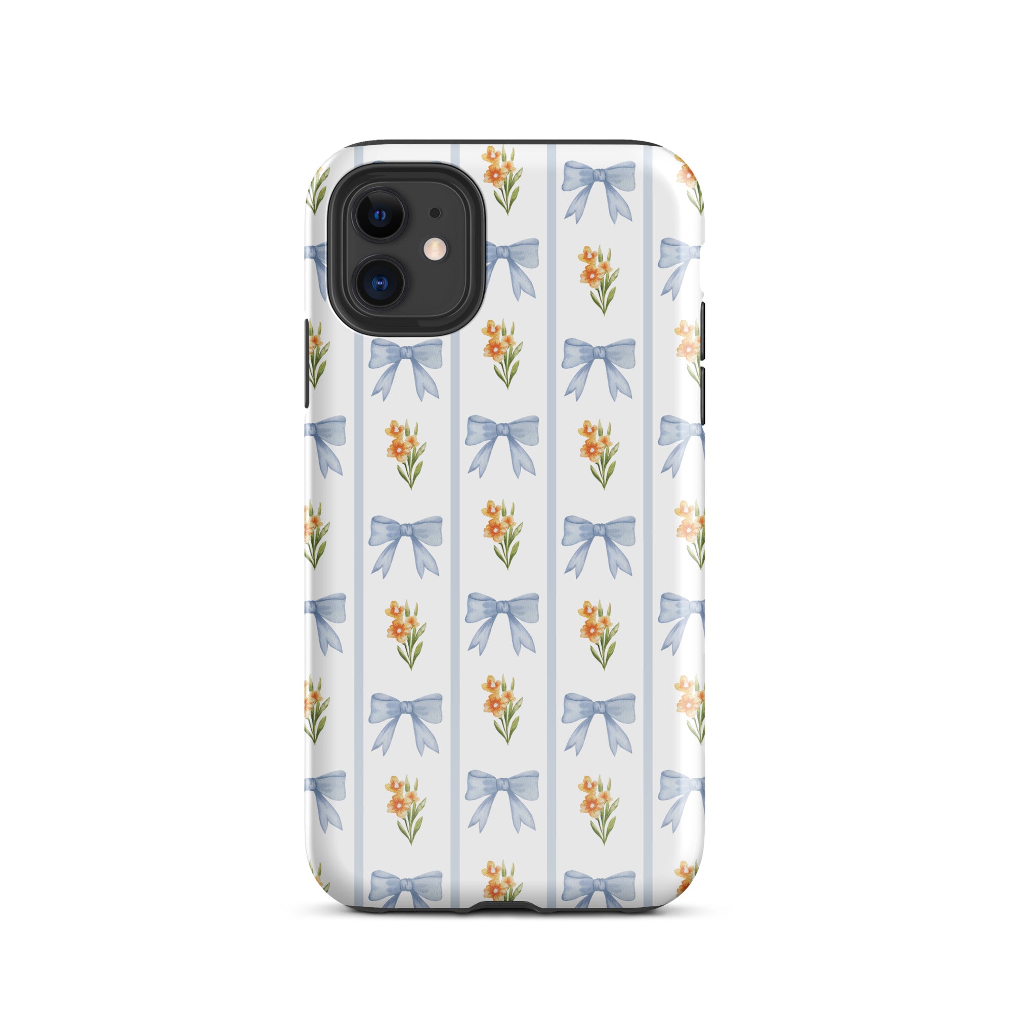 Blue Bows iPhone Case