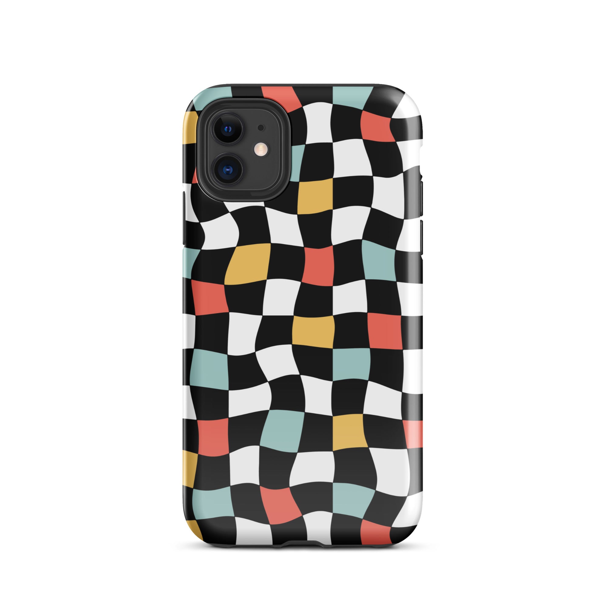 Retro Check iPhone Case
