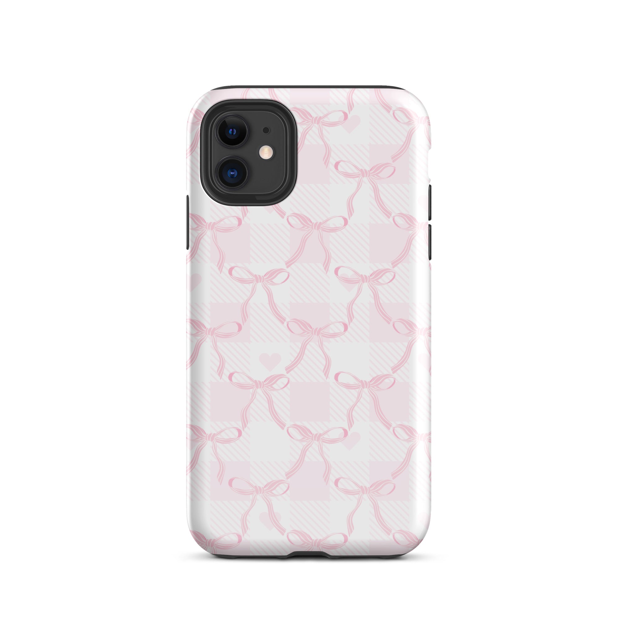 Pink Ribbon Bows iPhone Case
