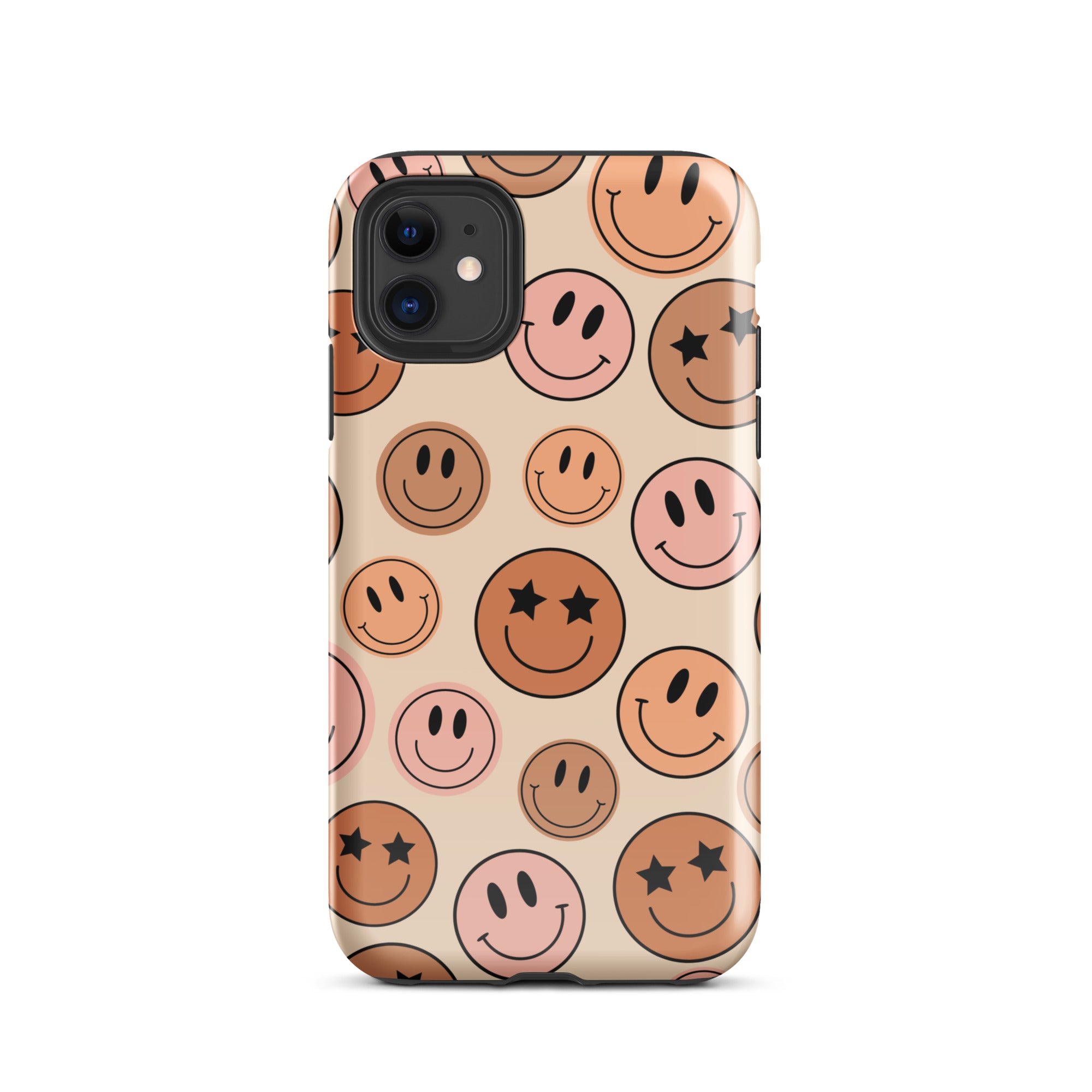 Boho Smiley Faces iPhone Case