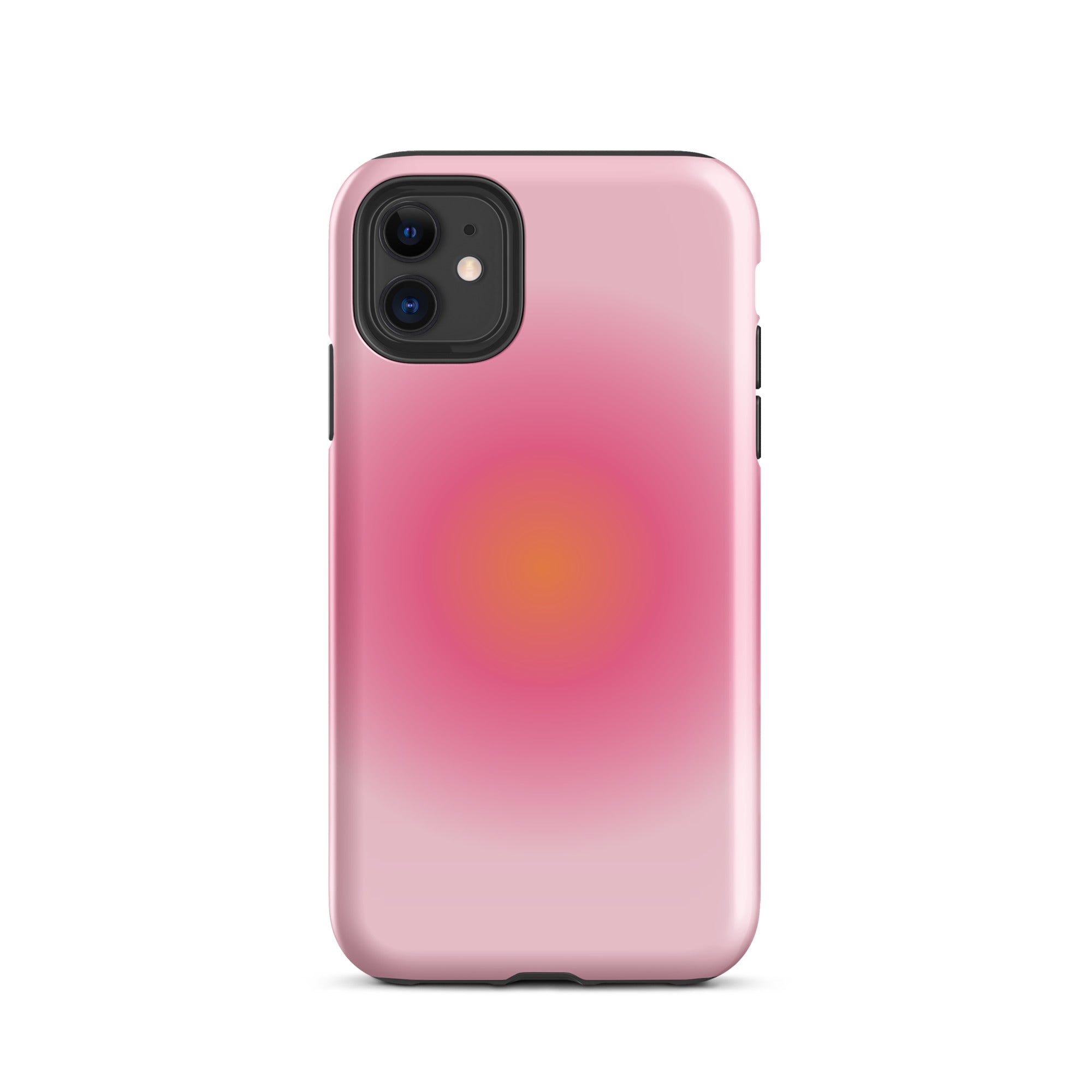 Pink Aura iPhone Case