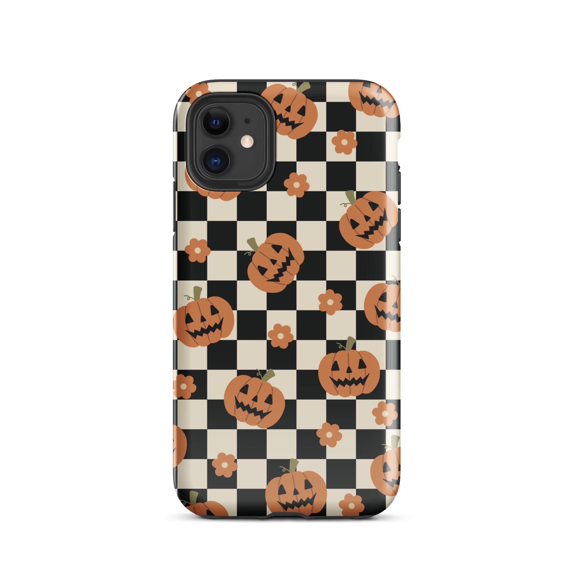 Retro Pumpkins iPhone Case