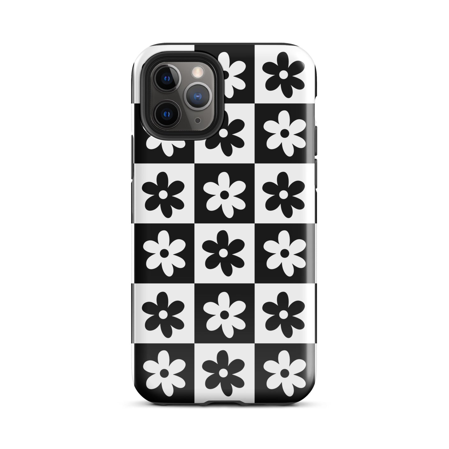Black & White Garden iPhone Case iPhone 11 Pro Glossy