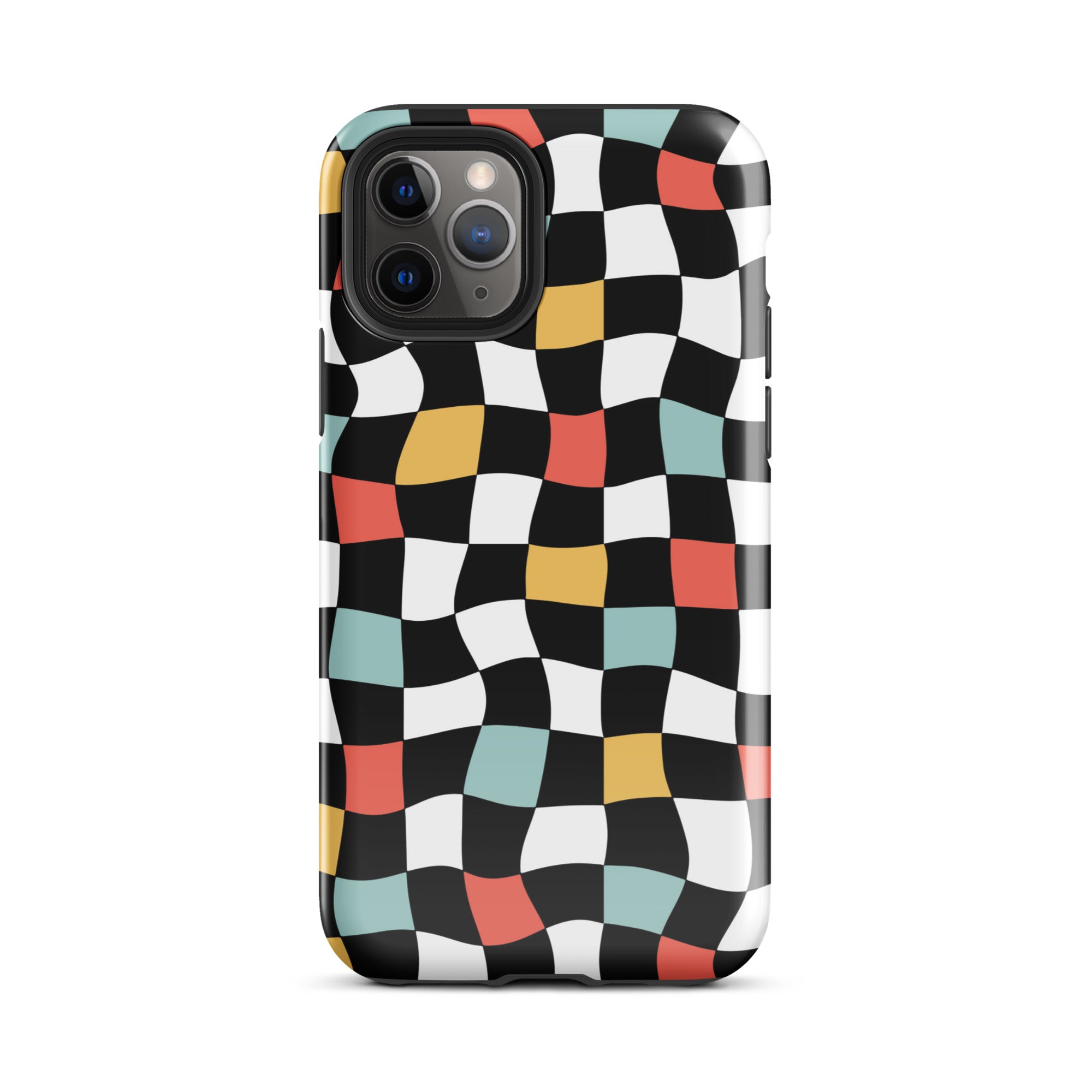 Retro Check iPhone Case