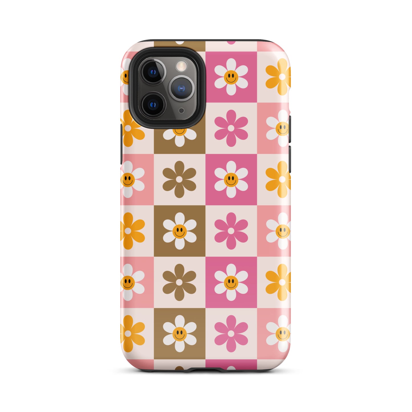 Smiley Flowers iPhone Case