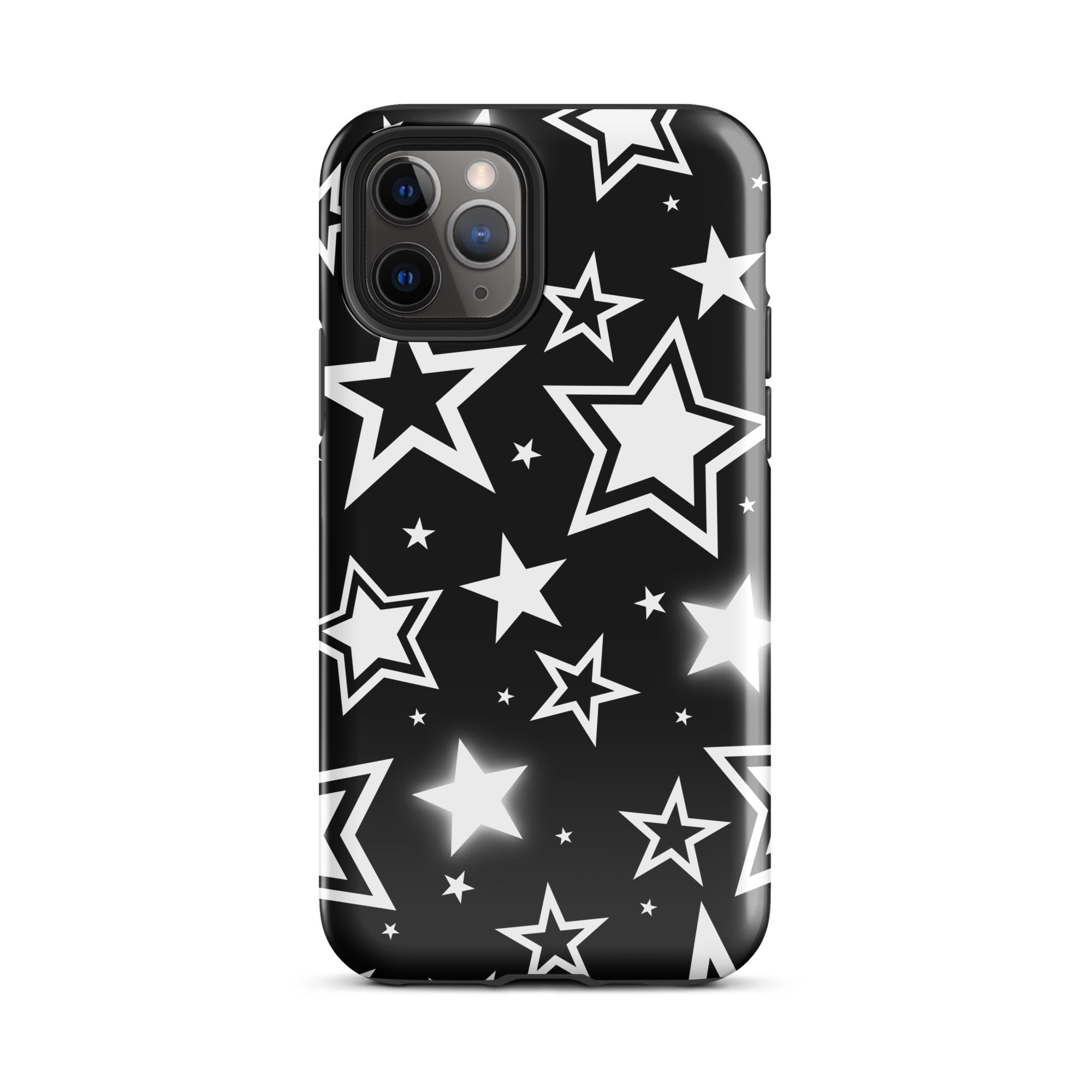 Black Stardust iPhone Case