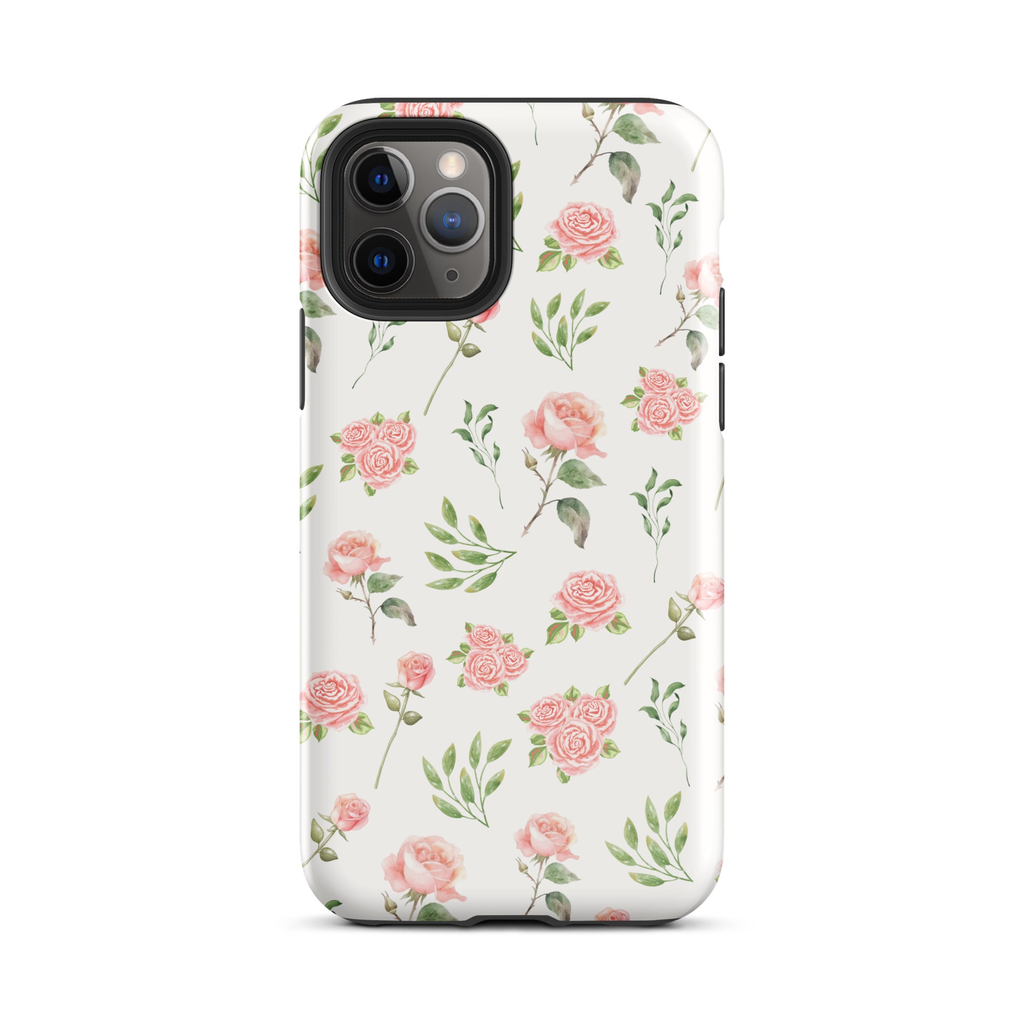Pink Vintage Roses iPhone Case