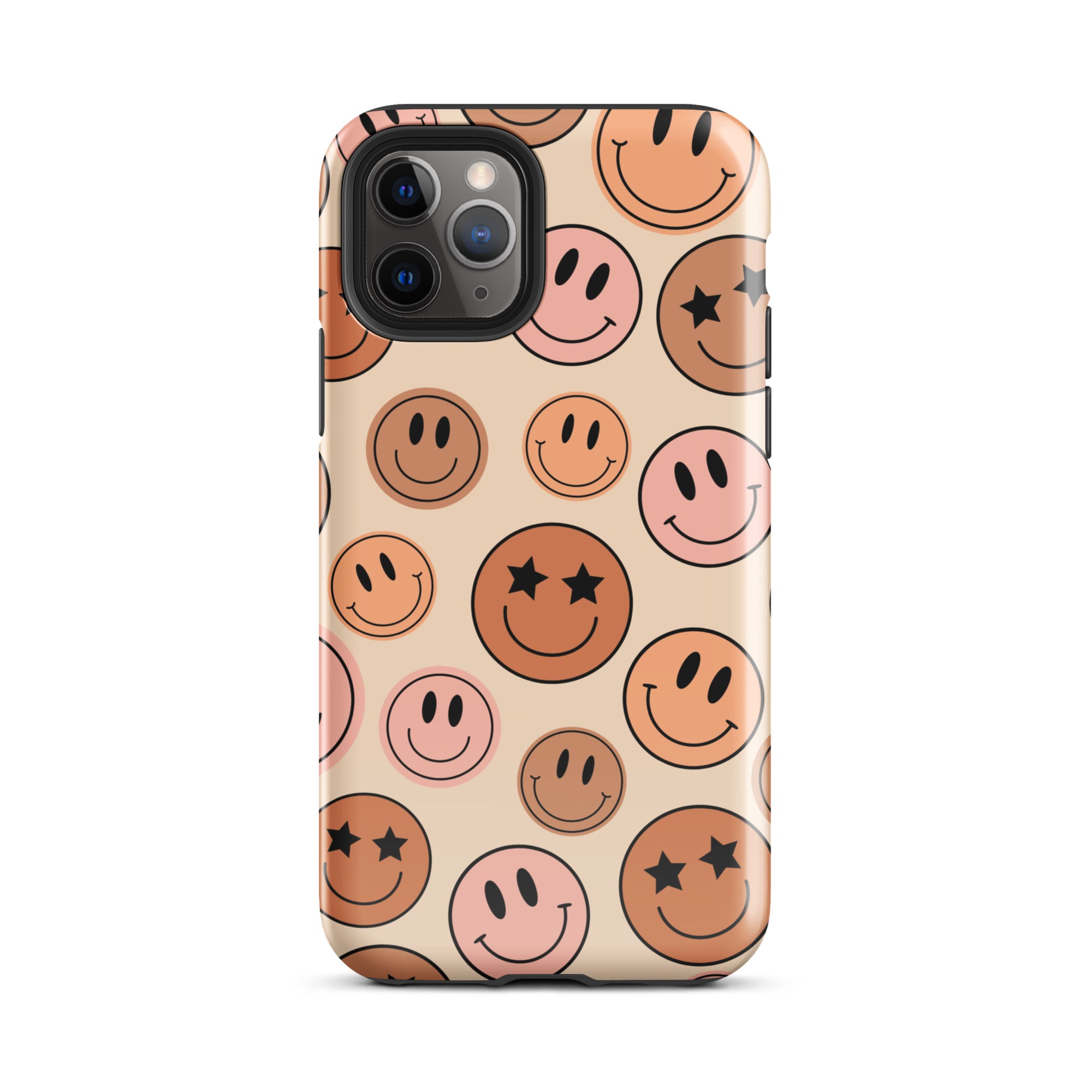 Boho Smiley Faces iPhone Case