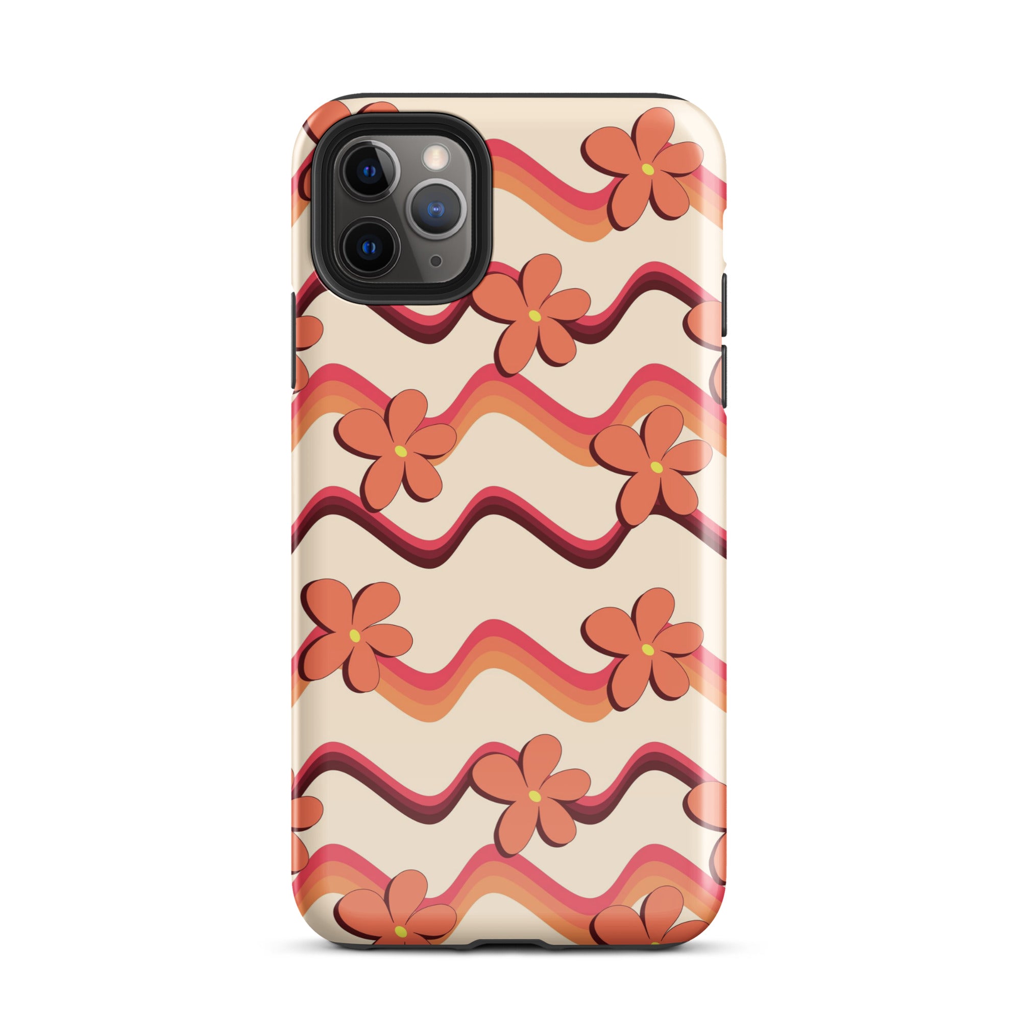 Vintage Flowers iPhone Case iPhone 11 Pro Max Glossy
