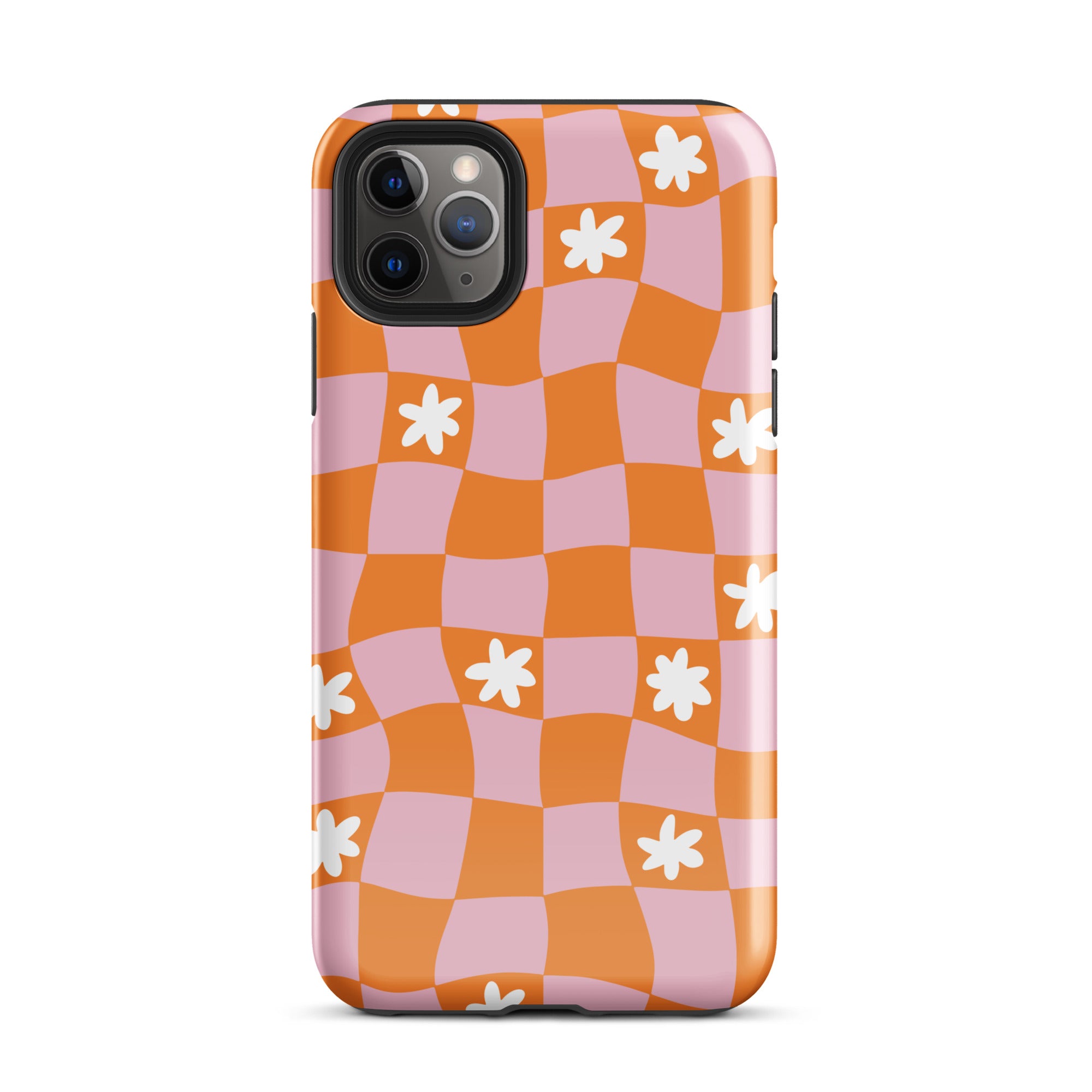 Groovy Check iPhone Case