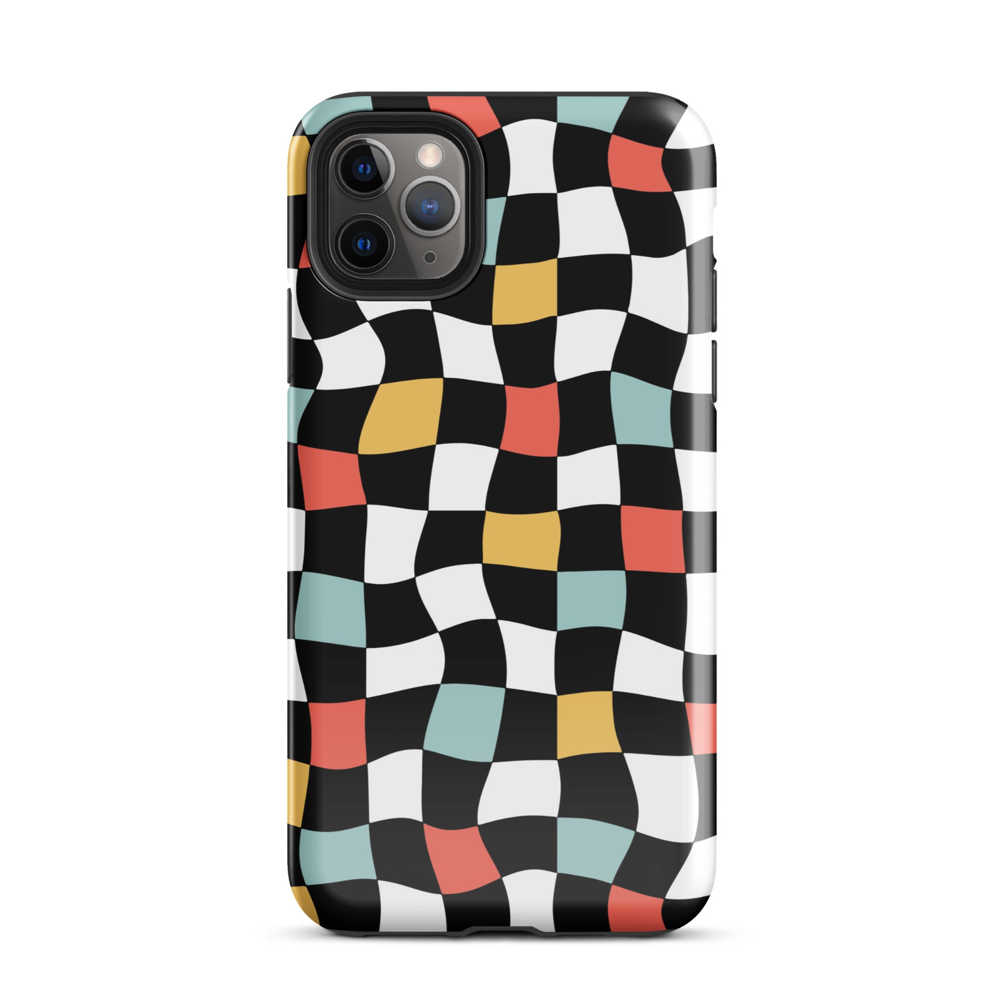 Retro Check iPhone Case