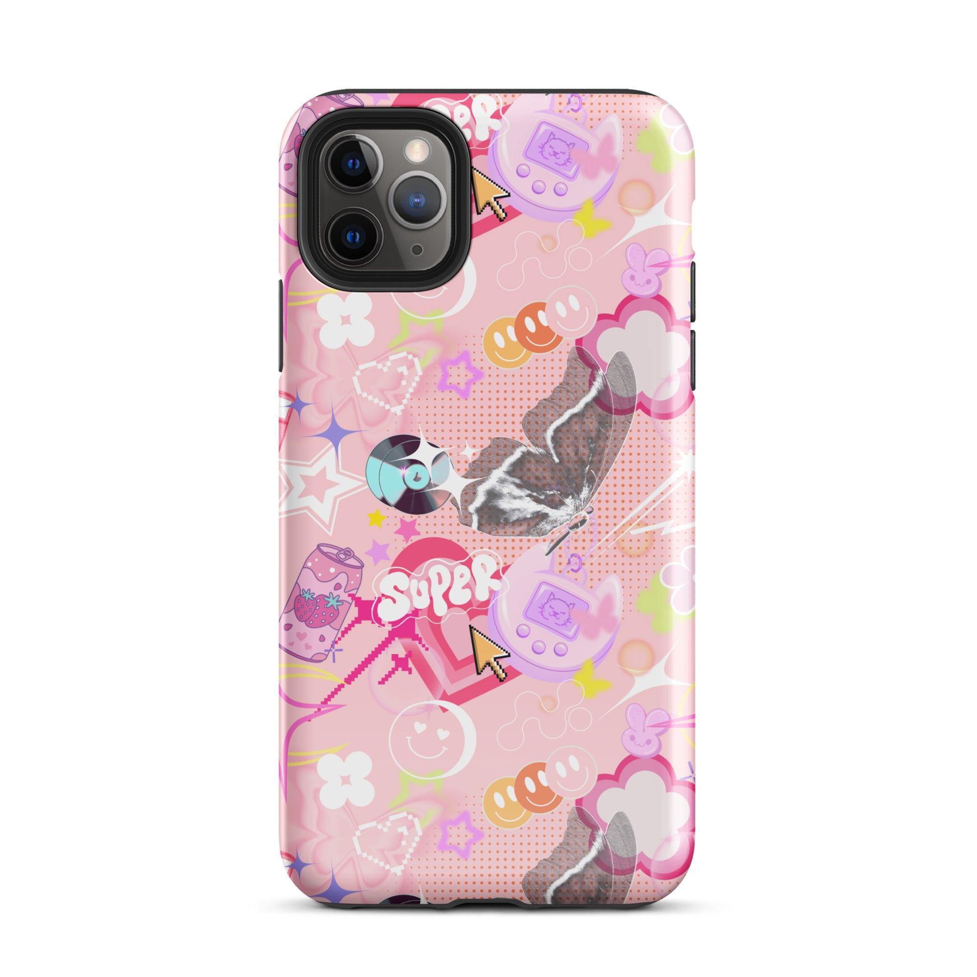 Y2K Pink Retro iPhone Case