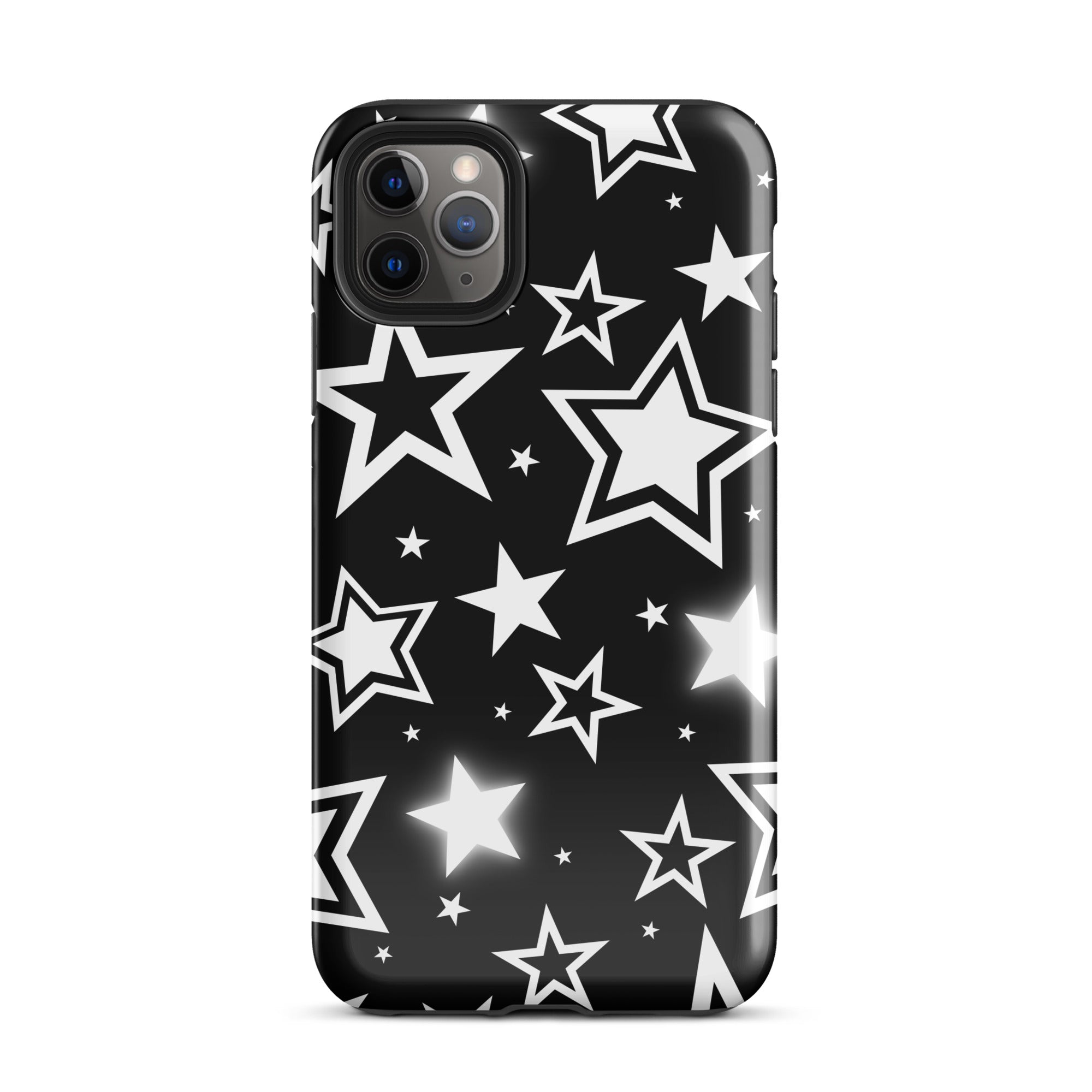 Black Stardust iPhone Case