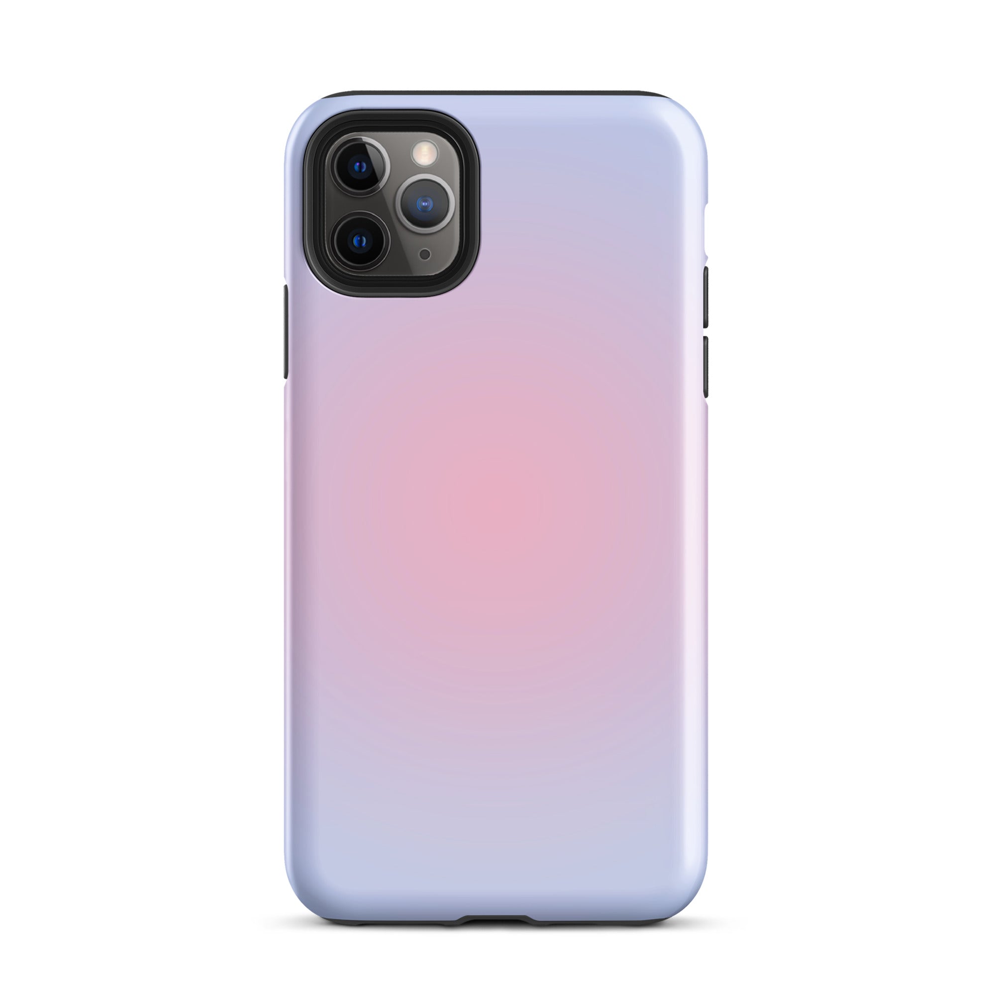 Pink and Blue Aura iPhone Case