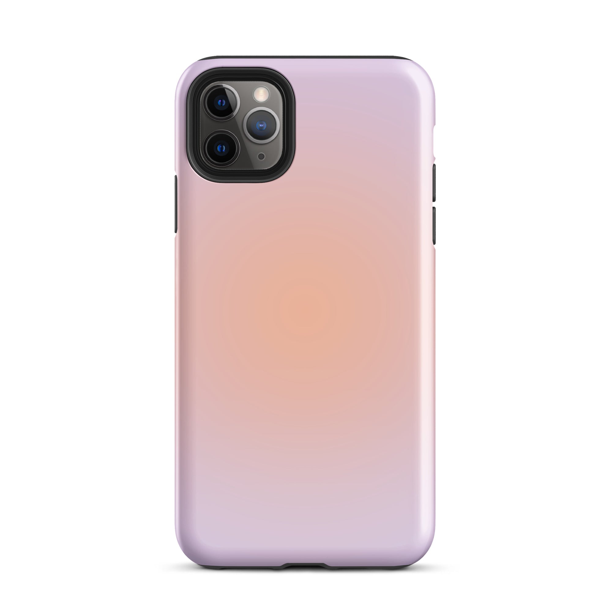 Orange & Purple Aura iPhone Case