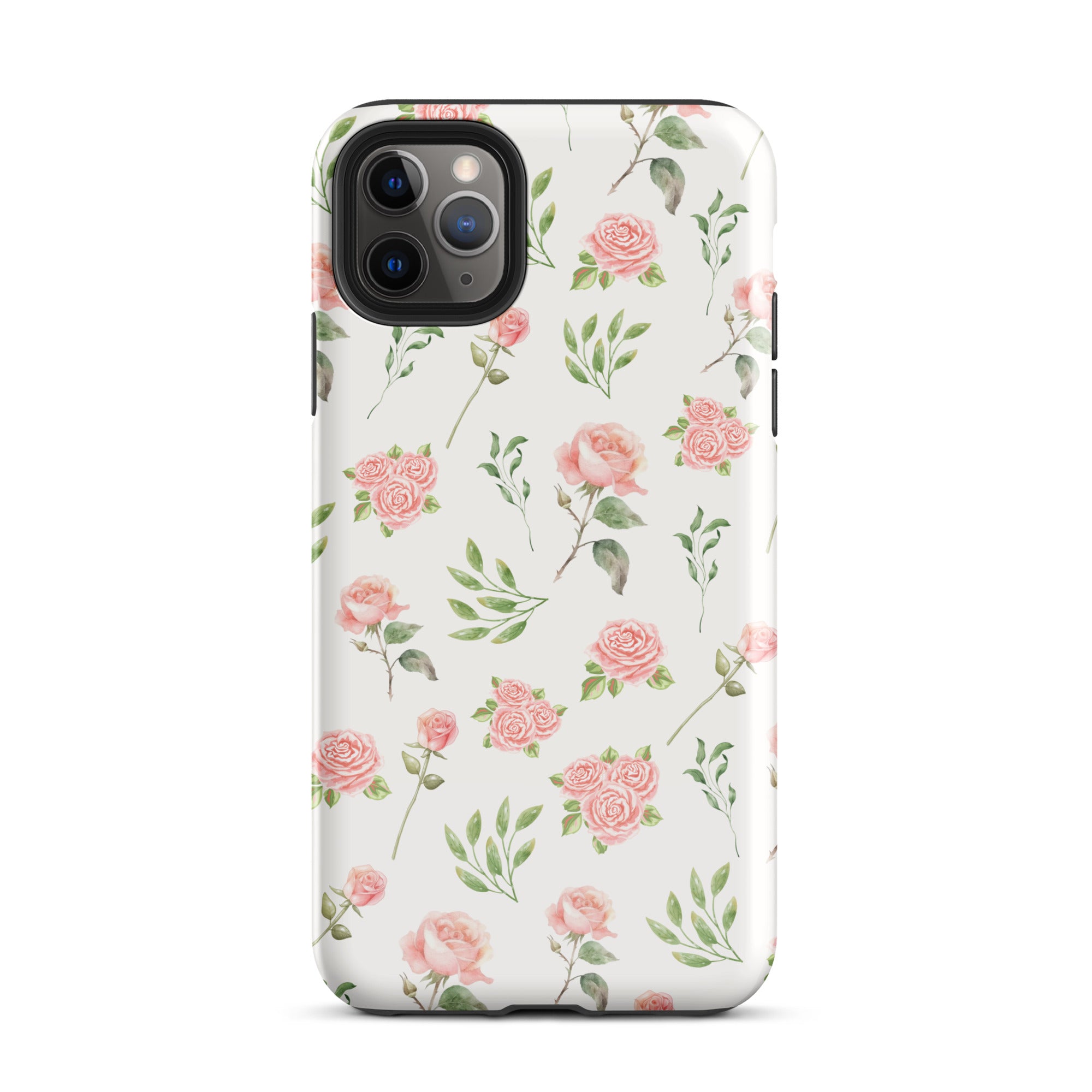 Pink Vintage Roses iPhone Case