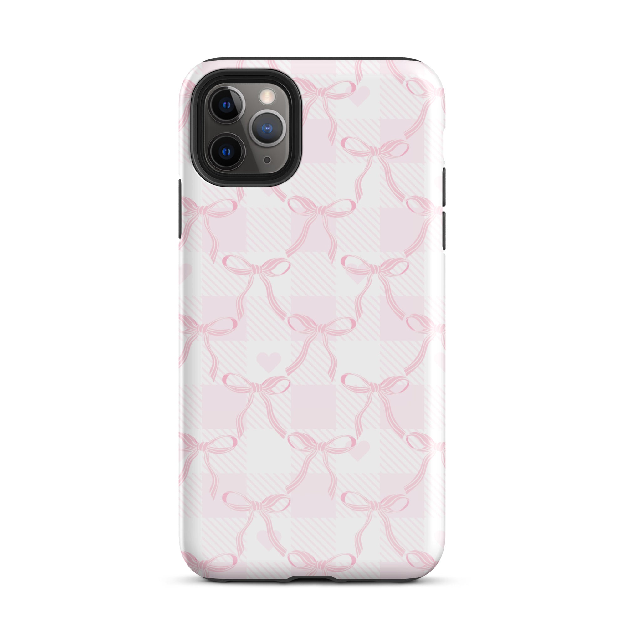 Pink Ribbon Bows iPhone Case