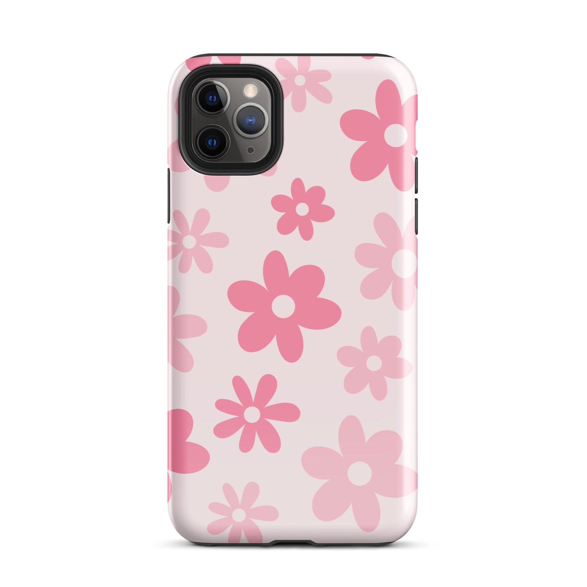 Pink Flower Power iPhone Case